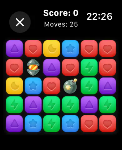 Candy Sugar Blast For Watch screenshot 2