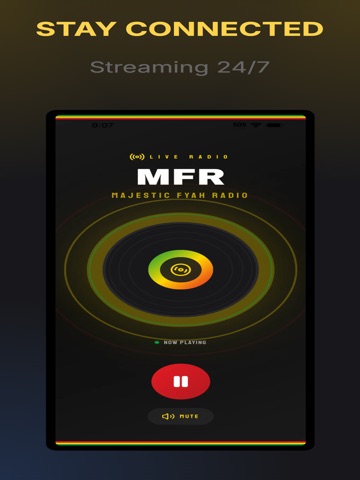 Majestic Fyah Radio iPad screenshot