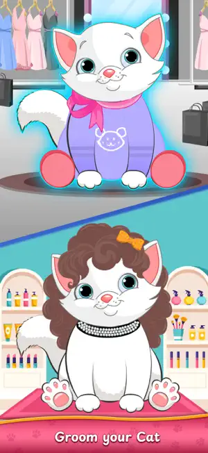 Rescue Cat - Pet Grooming Game screenshot 4