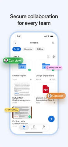 Box: The power of Content + AI iPhone screenshot