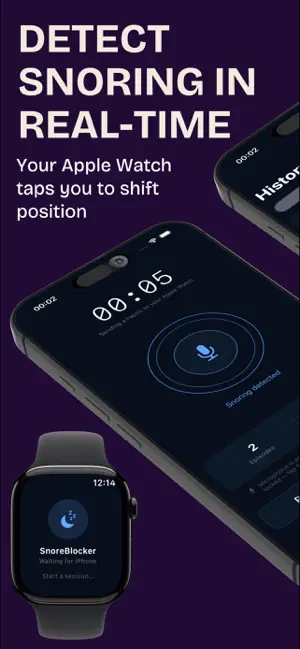 Snore Blocker: Better sleep screenshot 1