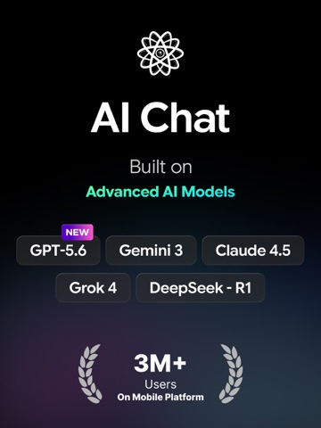 AI Chat: AI Chatbot & Agent iPad screenshot 1