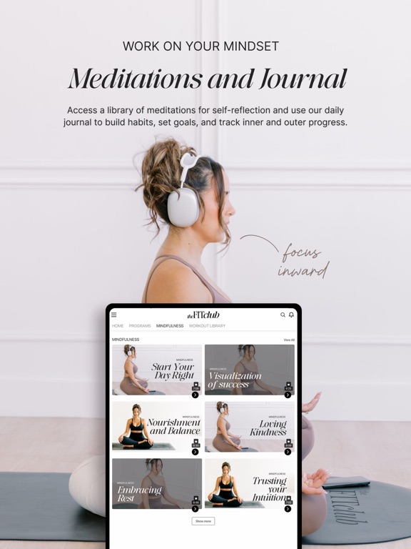 The FITclub by Yami Mufdi iPad screenshot 6 - Health & Fitness app