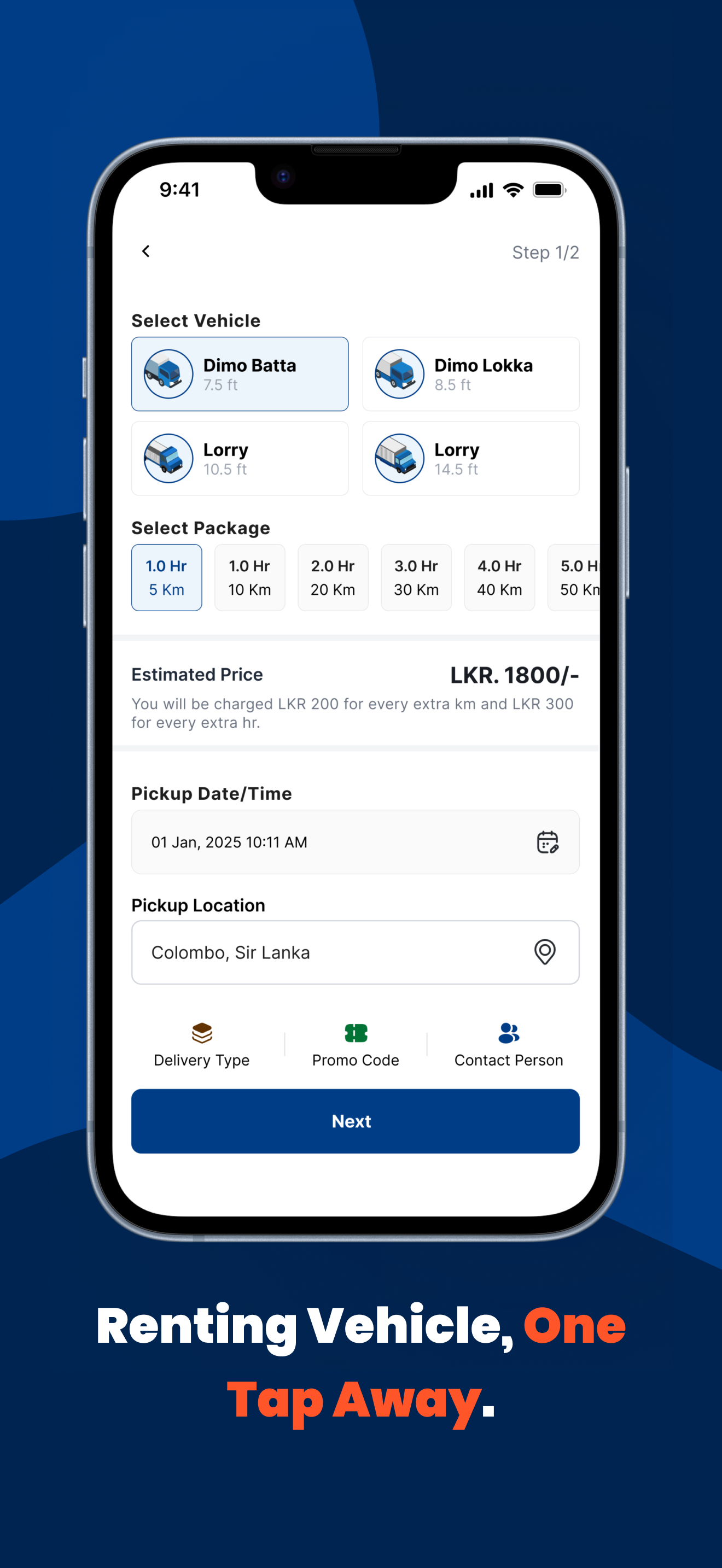 Delivered LK screenshot 3