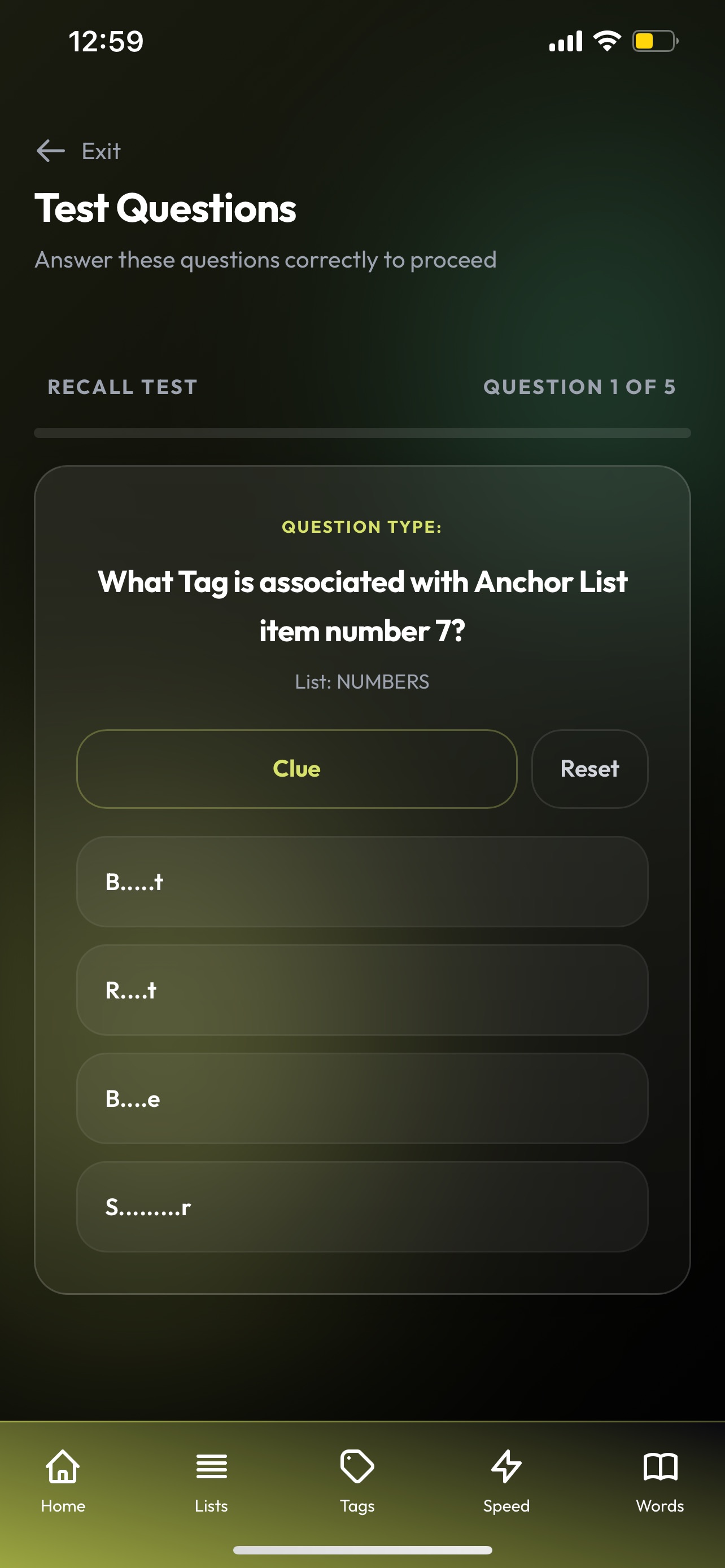 Screenshot 7 of MemoryWise