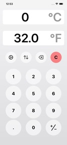 Temperature Converter . screenshot