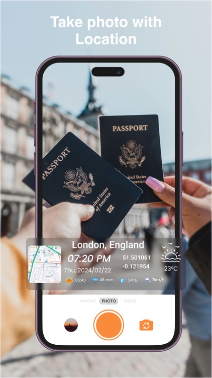 GPS Camera for Photo Location