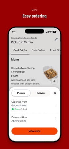 Golden Fried's iPhone screenshot