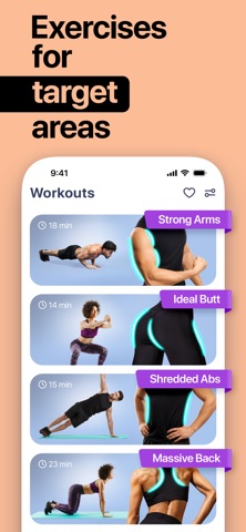 Home Workout Planner, Tracker Screenshot 3 of 7