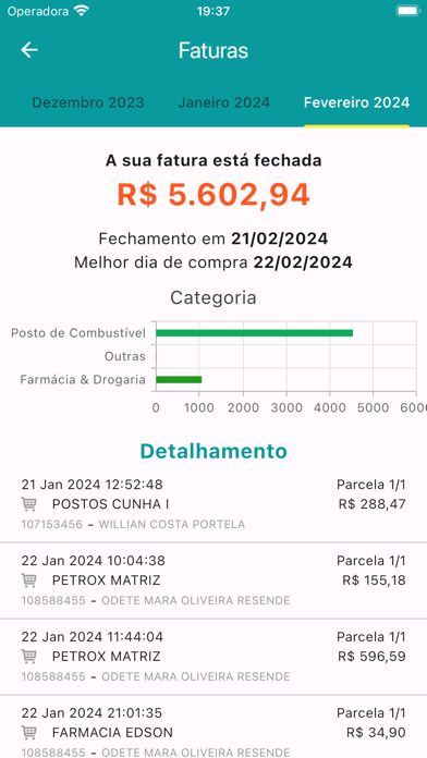 Cartao Redemed Screenshot