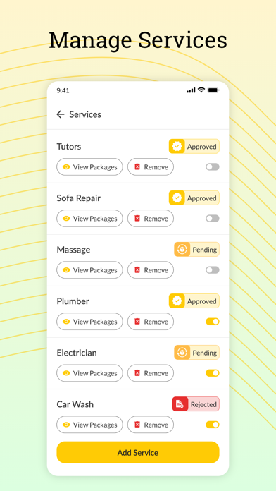 Savearn Provider Screenshot