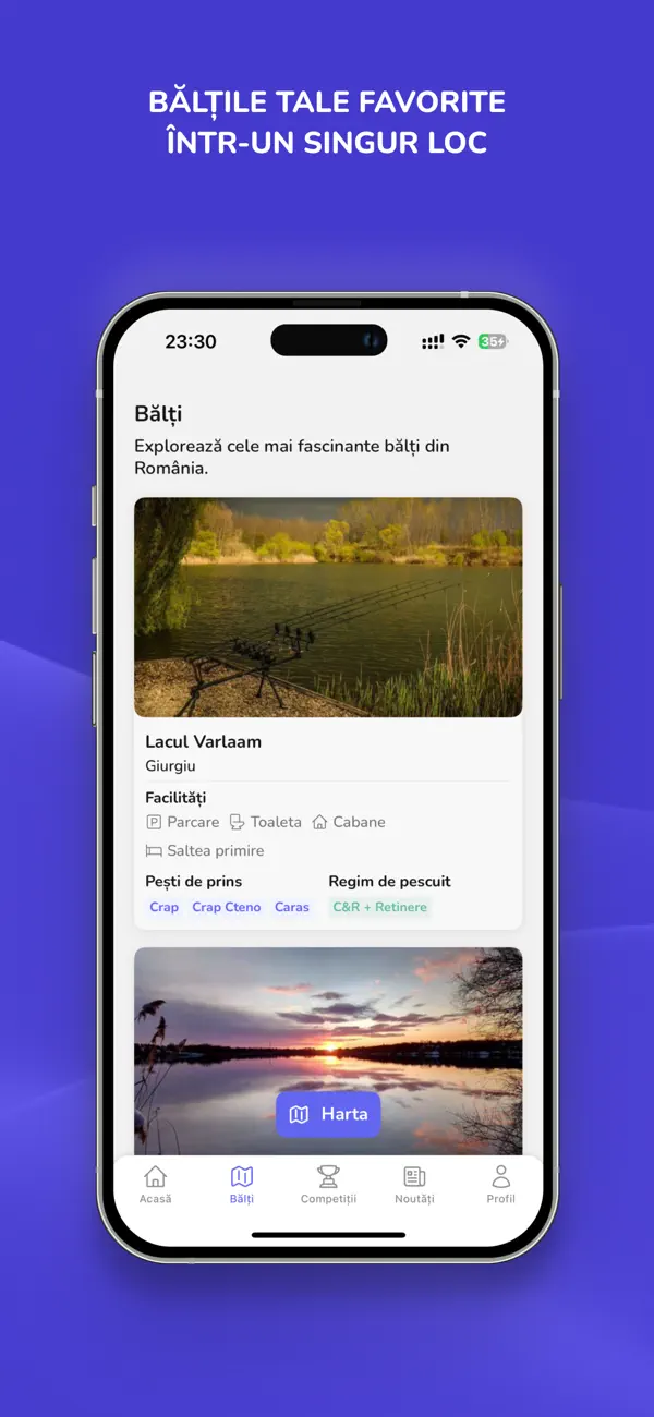 Screenshot #3 pour Bluvi - Aplicatia Pescarilor