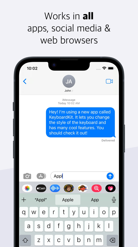 #3. KeyboardKit (iOS) 由: Kankoda Sweden AB