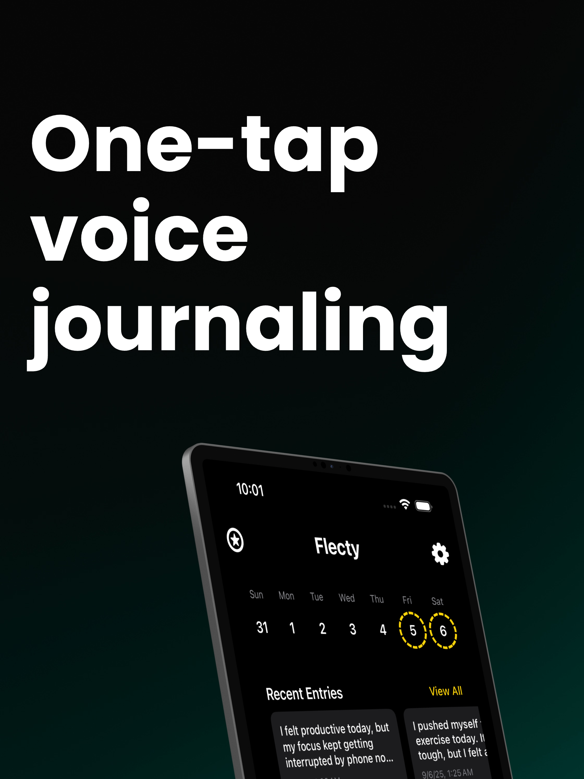 Flecty: Voice-to-Text Journal screenshot 6