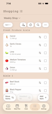 Simmle - Recipes & Meal Plans screenshot