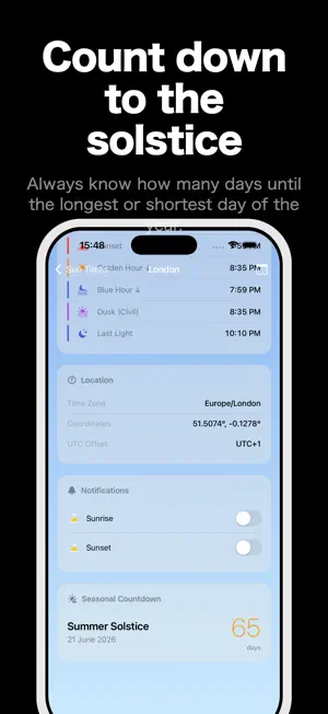 Sun Times: Sunrise & Sunset screenshot 4