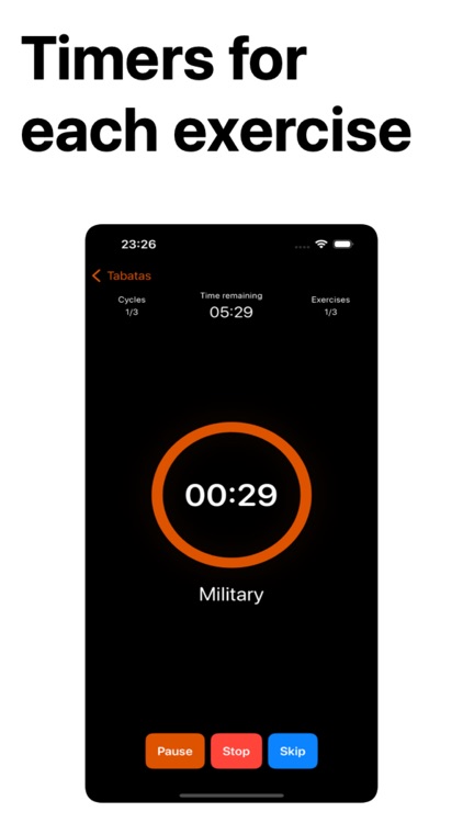 Tabata Timer - Circuit train
