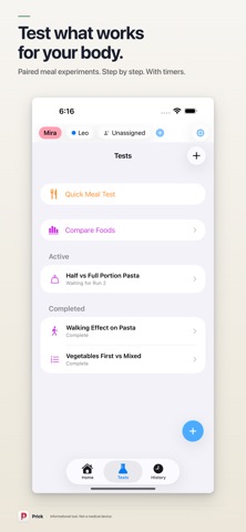 Prick: Glucose & Food Diary screenshot