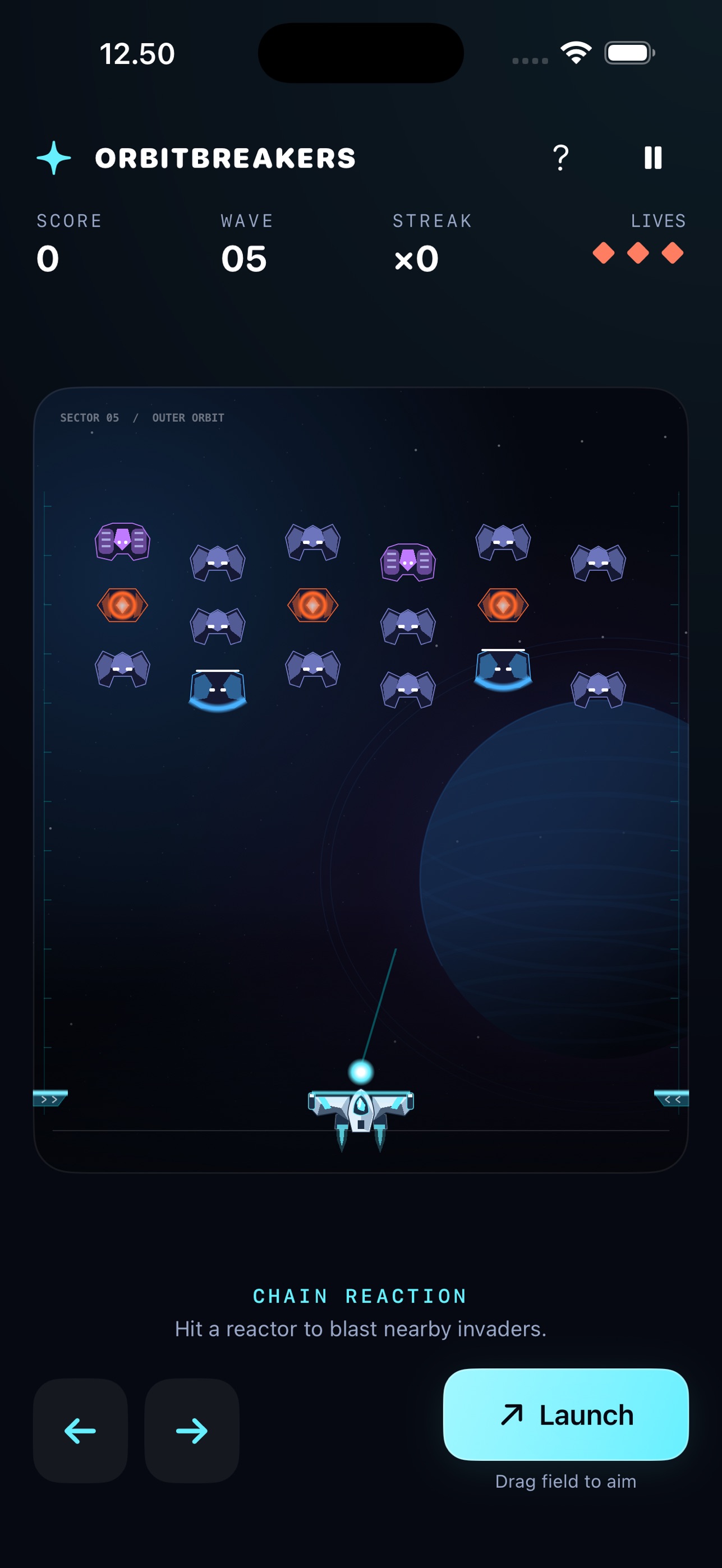 Screenshot 1 of PX7 OrbitBreakers