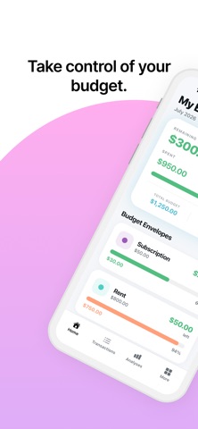 Zenka - Budget & Money Tracker iPhone screenshot