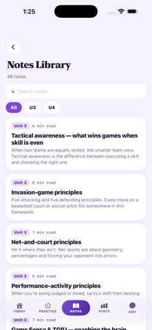 QCAA Study Physical Education iPhone screenshot
