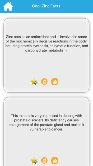 Cool & Amazing Nutrition Facts Screenshot