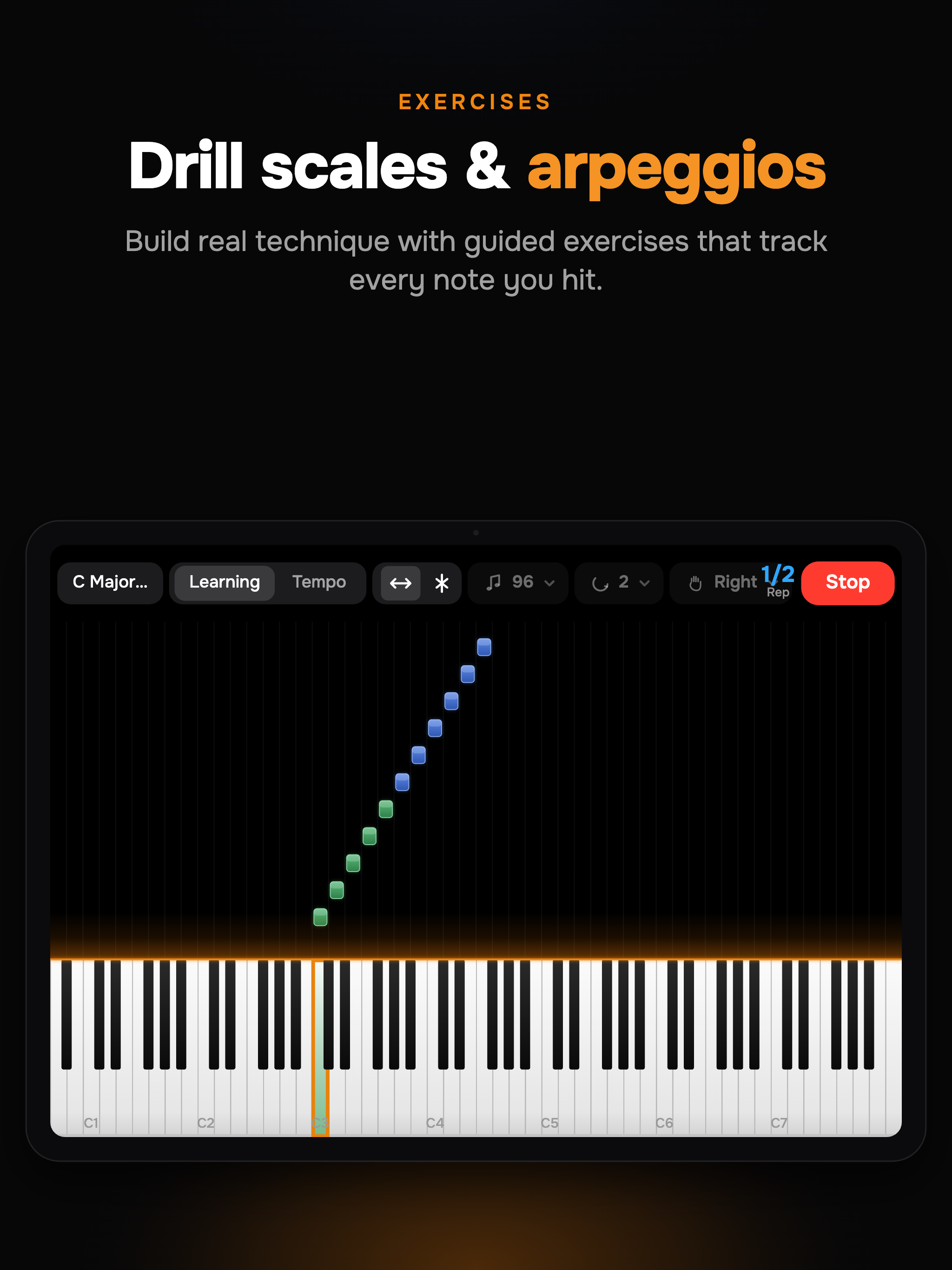 NoteFall Piano