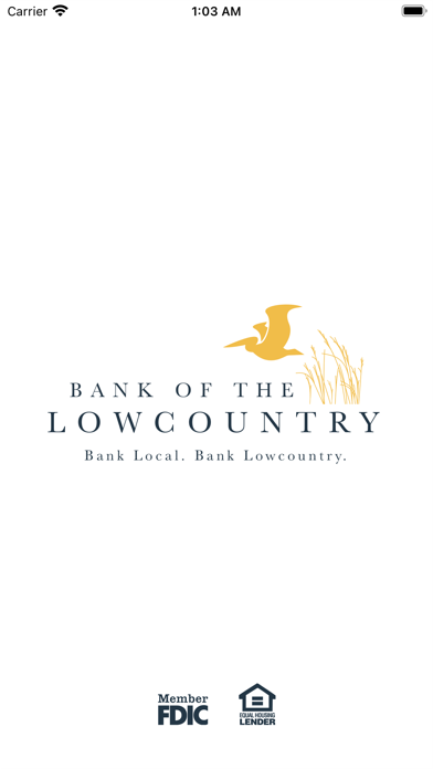 Bank of the Lowcountry Mobile Screenshot