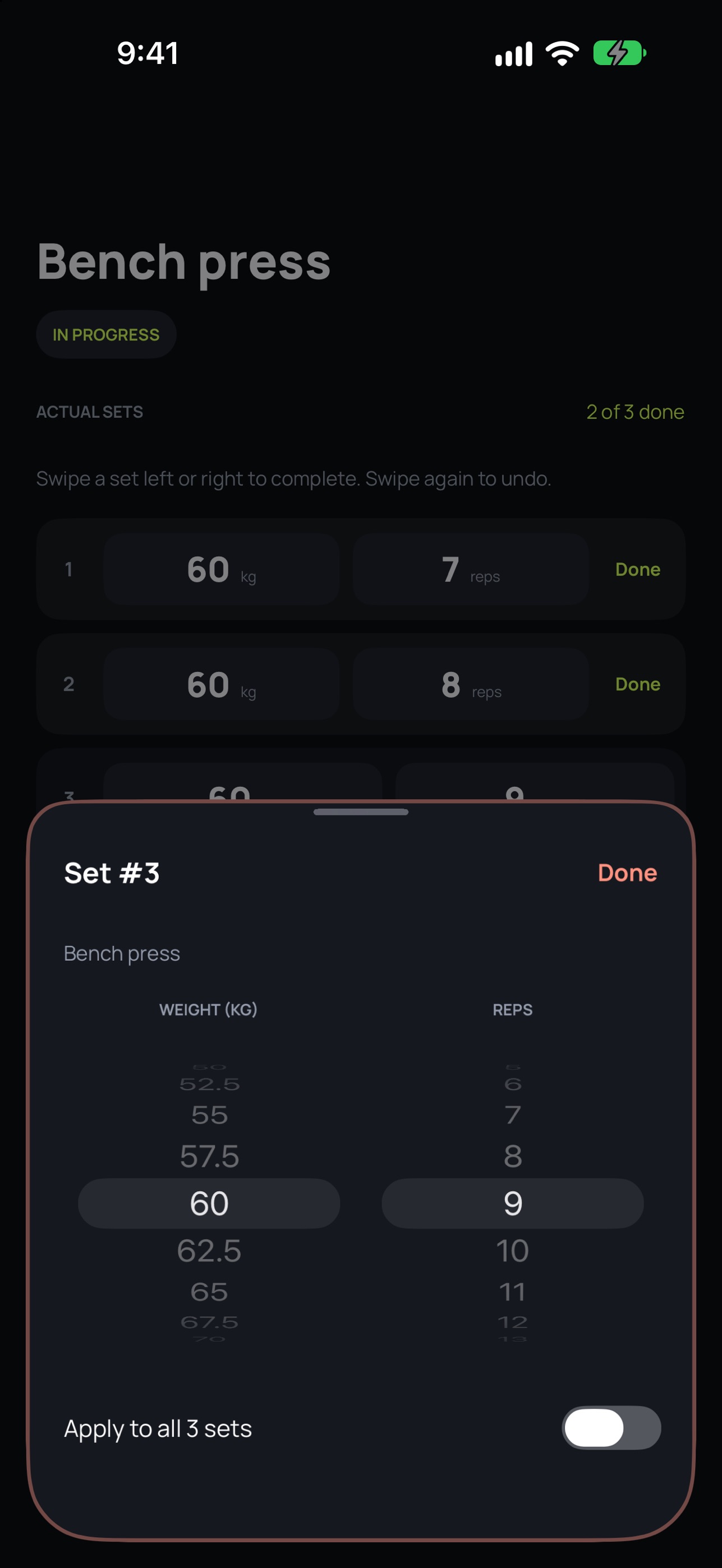 Screenshot 4 of Exponential: Strength Tracker