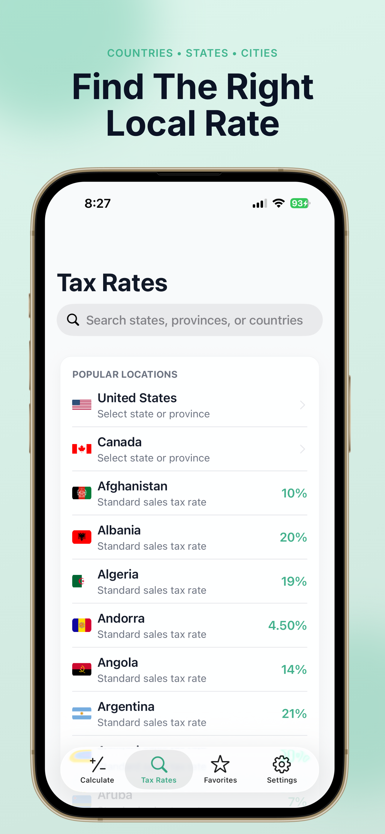 Sales Tax Calculator: Discount screenshot 2
