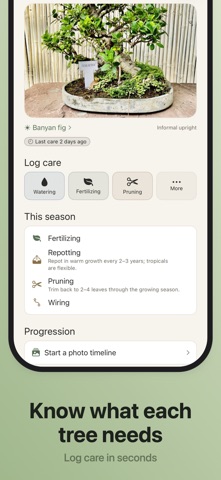 Bonsaiku: Bonsai Care & Log Screenshot 5 of 7