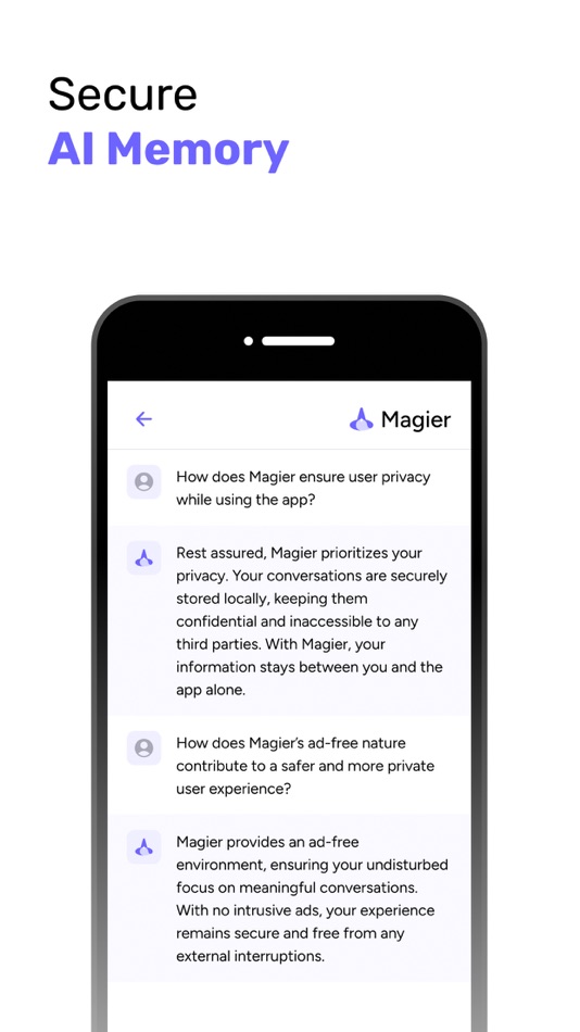#2. Magier - Private & Secure AI (iOS) 由: Magier LLC
