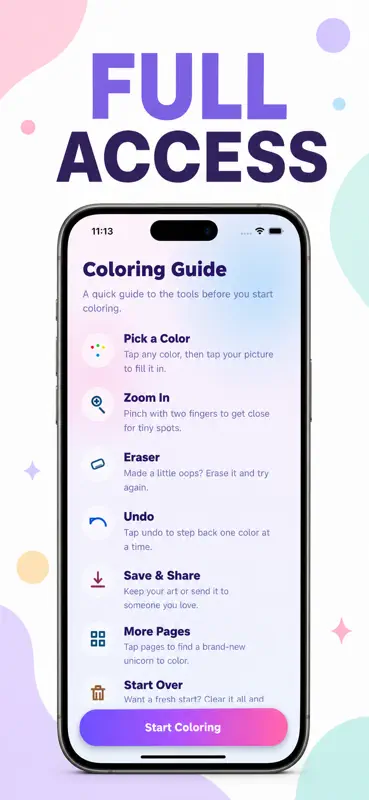 Unicorn Colouring Games screenshot 5 of 5