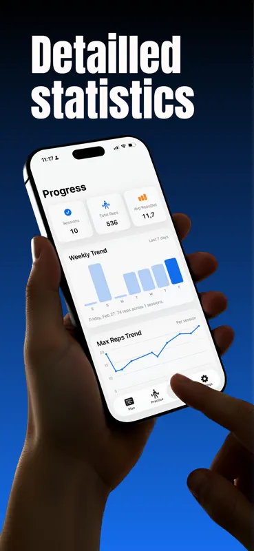 PushUp100: Push-up Tracker screenshot 3 of 5