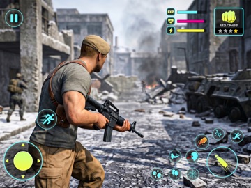 Tank Games 3D : Army War Games iPad screenshot