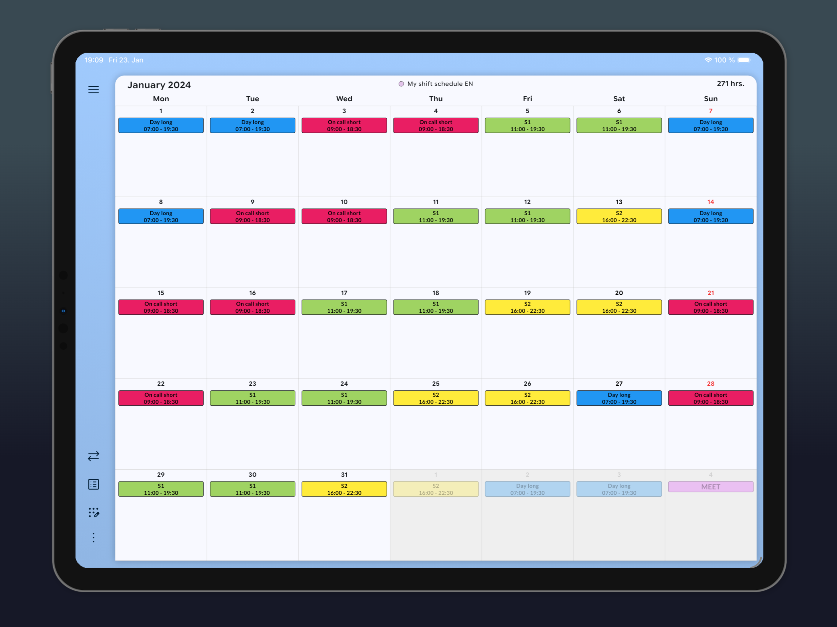 Megashift・Shift Calendar