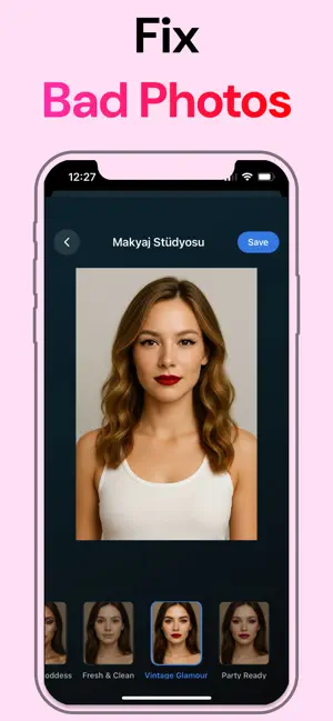 Elara AI Face & Beauty Editor screenshot 2