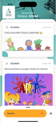 Ouhoud Delta Cours screenshot