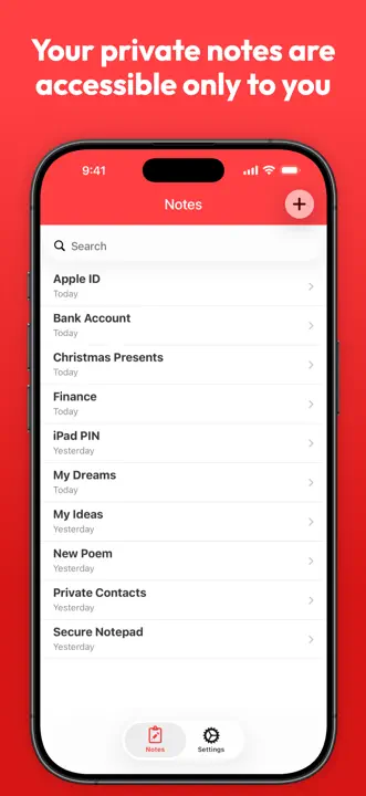 Secure Notepad: Screenshot 2 von 4