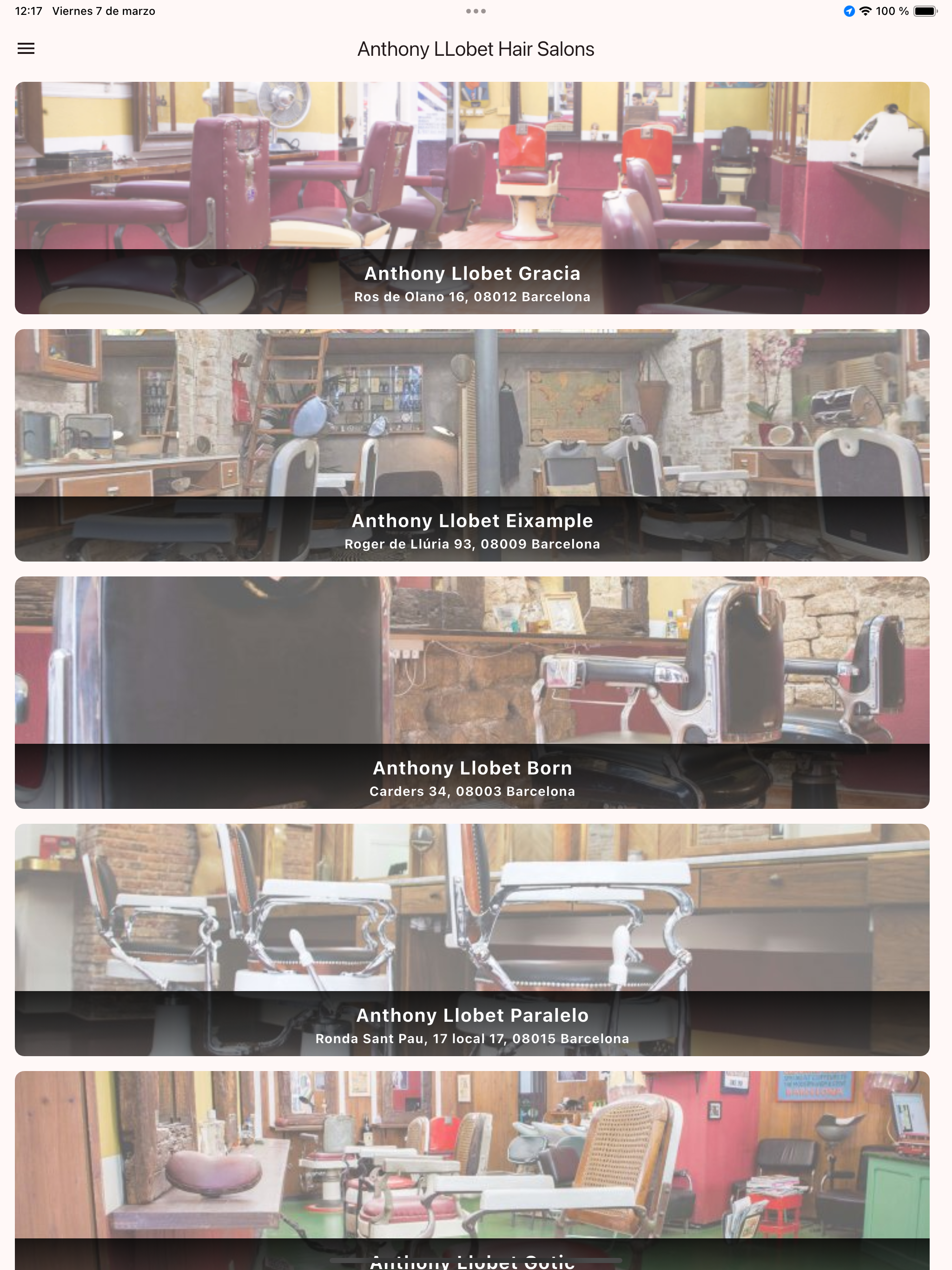 Anthony Llobet Hair Salon