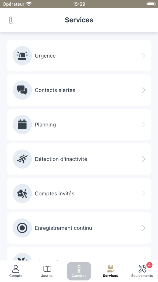 #3. Mes caméras (iOS) 由: KIWATCH