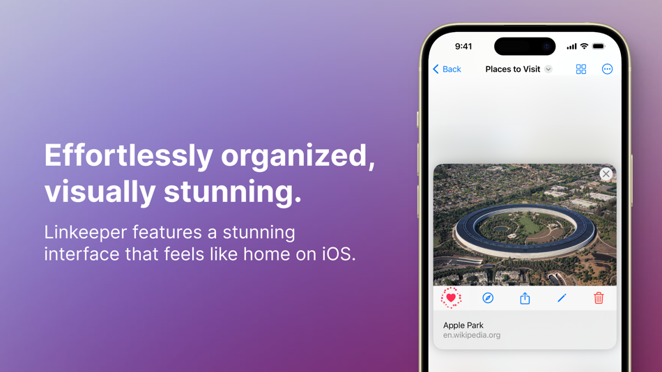 #2. Bookmarks: Linkeeper (macOS) 由: Starlight Apps LLP