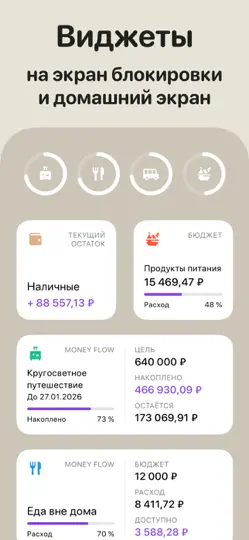 Скриншот Учет расходов - Money Flow на iPhone 6