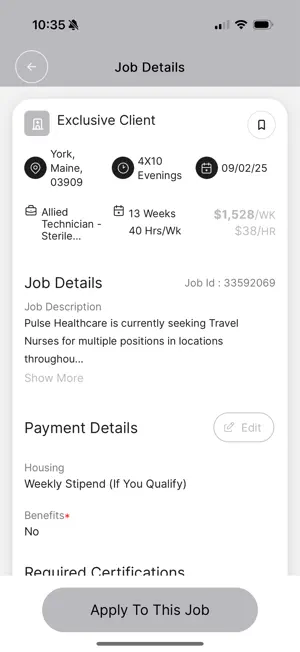 Pulse : Travel Healthcare Jobs screenshot 3