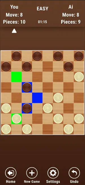 Checkers - Classic Board Game screenshot 1