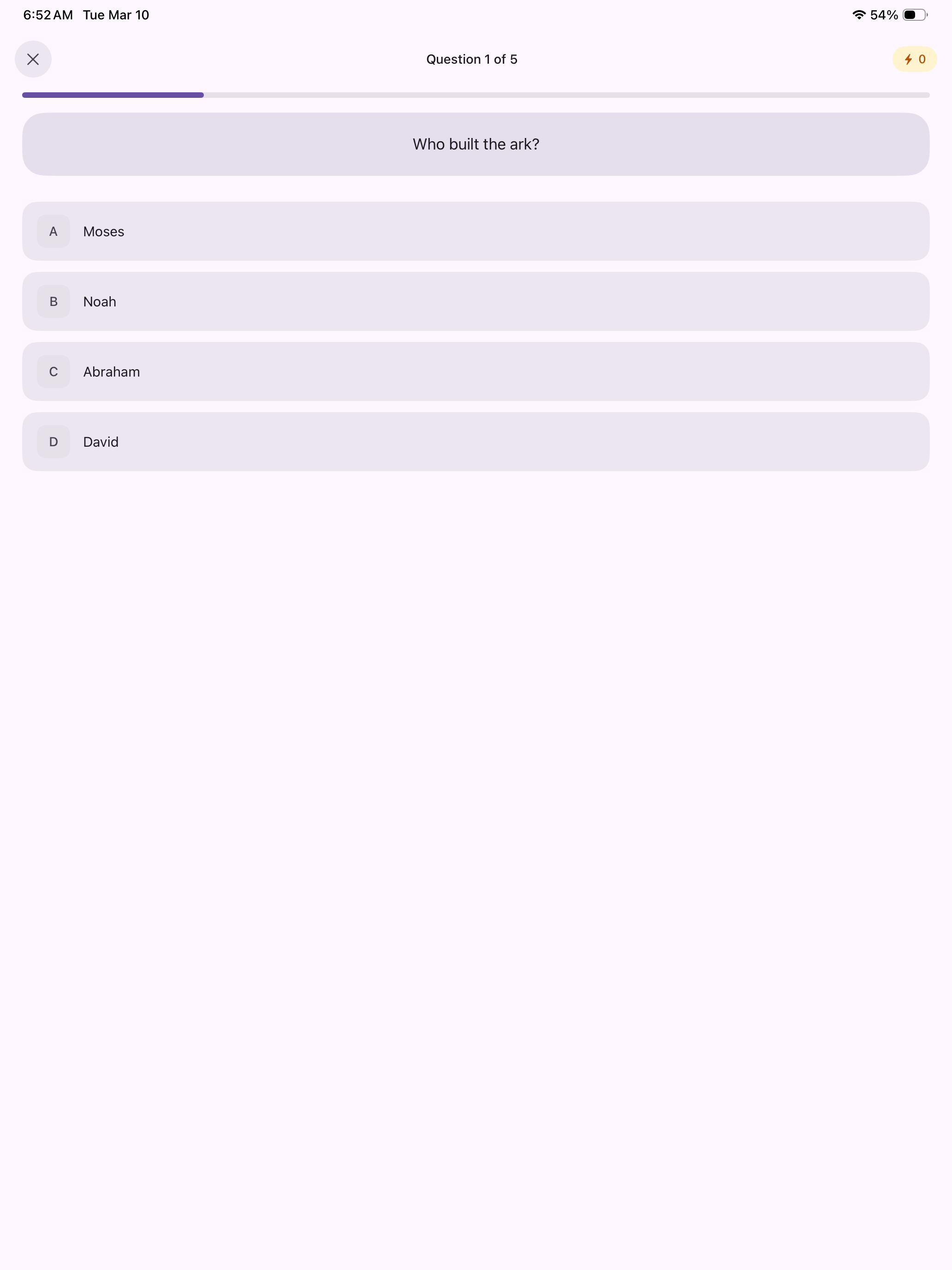 BibleChat - Trivia