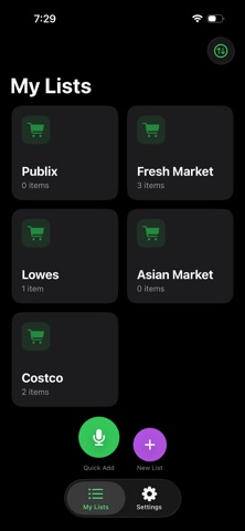 App screenshot