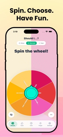 Decide Now app screenshot