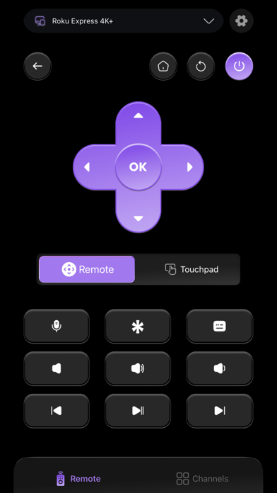 ROK-Remote: TV Remote Control Screenshot