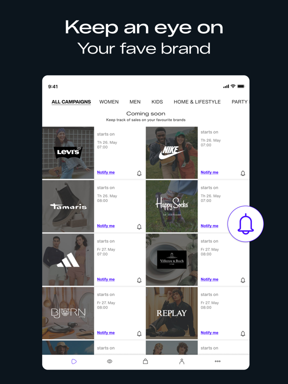Lounge by Zalando | Outlet iPad screenshot 6 - Shopping app